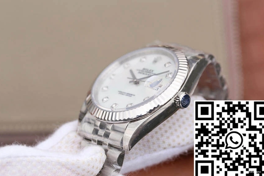 Dial Rolex EW M126334-0020 White Datejust Factory Mother-Of-Pearl 0506